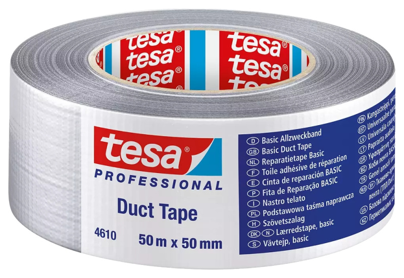 Páska opravná Tesa 4610 50 mm/50 m stříbrná