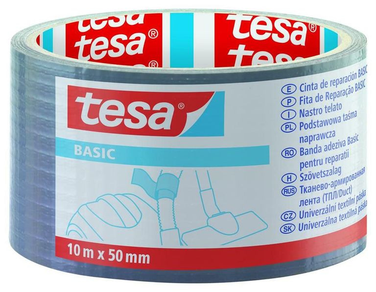 Tesa Lepicí páska univerzální 50 mm × 10 m stříbrná