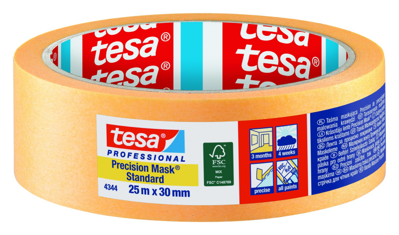 Páska maskovací Tesa 4344 30 mm/25 m