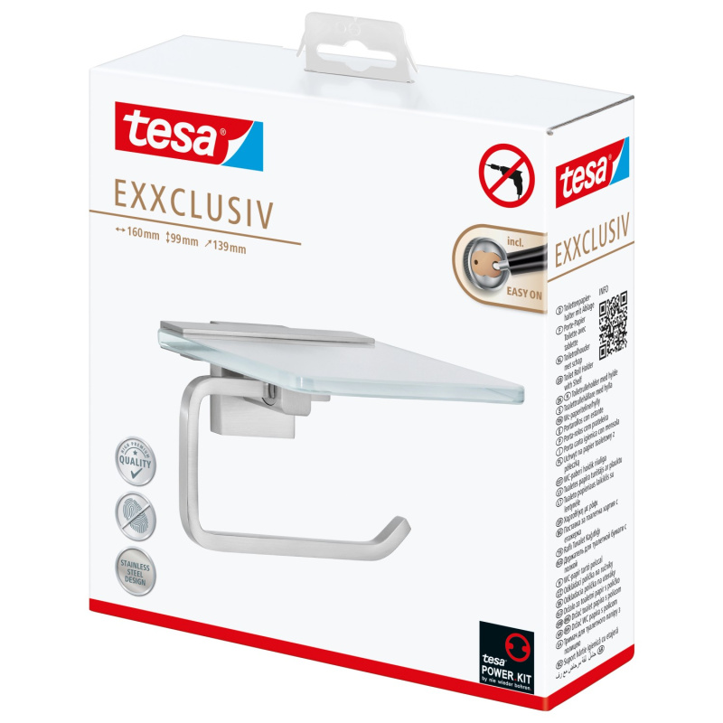 Tesa Exxclusiv držák toaletního papíru nerez 40415-00000-00
