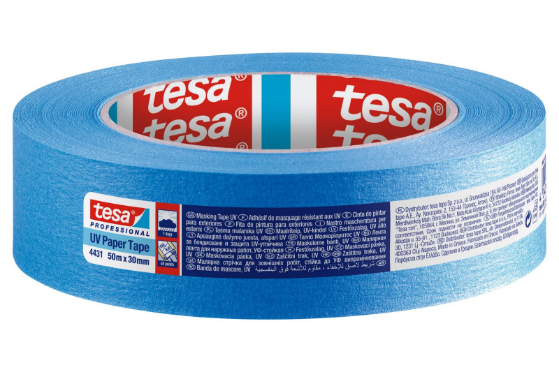 Páska maskovací Tesa 4431 30 mm/50 m modrá
