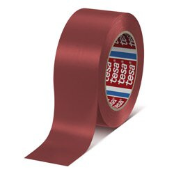 Tesa 4169 - vyznačovací páska - 50 mm × 33 m, červená