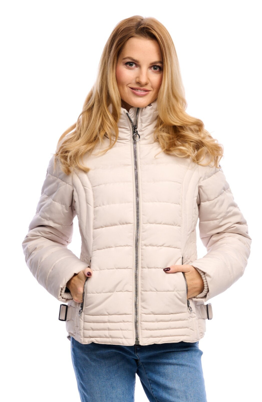 Dámská bunda NEW VIEW béžová - XL