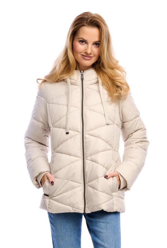 Dámská bunda NEW VIEW béžová - M
