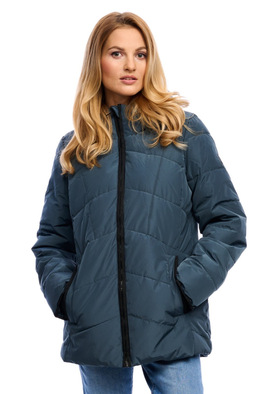 Dámská bunda NEW VIEW šedá - XXL