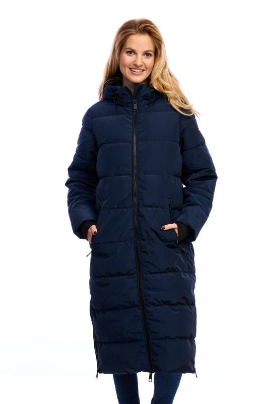 Dámský kabát NEW VIEW modrá - S