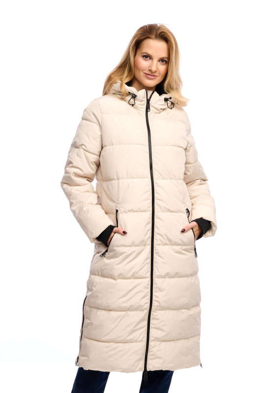 Dámský kabát NEW VIEW béžová - L