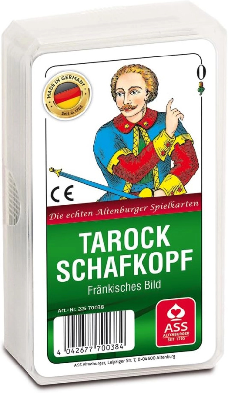 ASS Altenburger Schafkopf/Tarock – franské obrázky – karetní hra - 1 kus