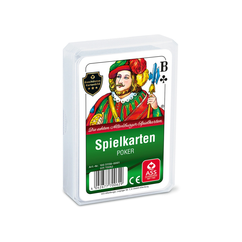 ASS Altenburger pokerové karty – francouzský list