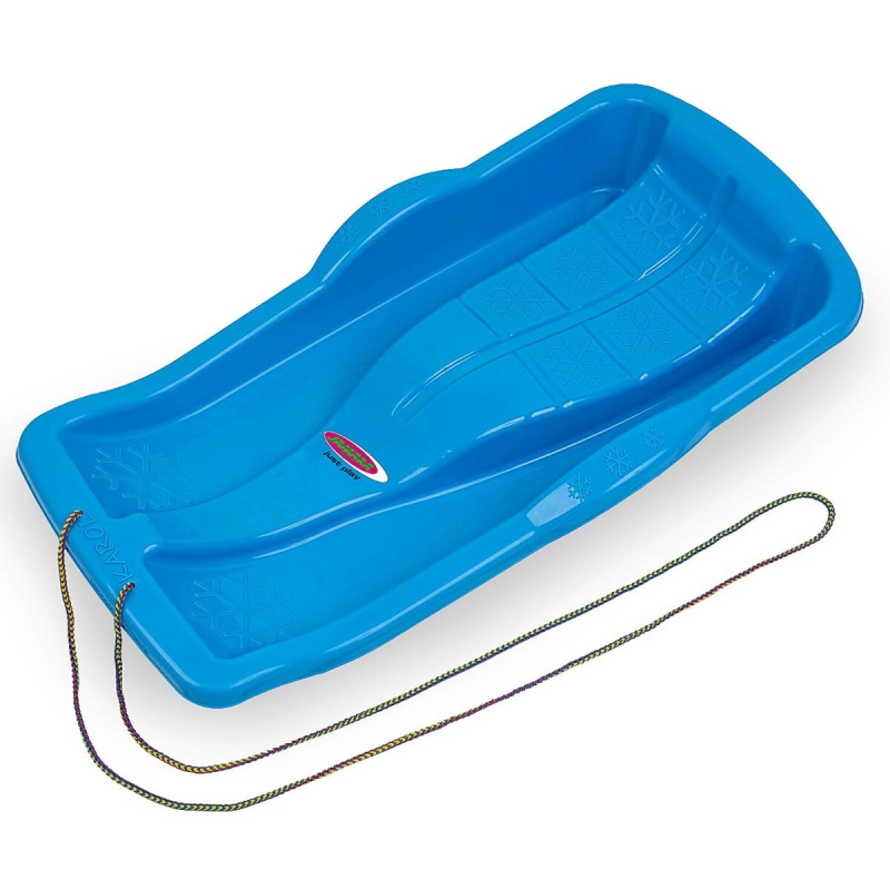 Dětský bob Snow Play Karol 80 cm modrý