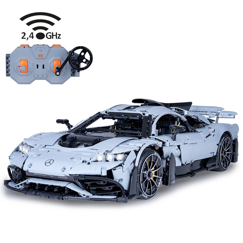 CaDA Mercedes-AMG ONE 1:8 na dálkové ovládání, šedý