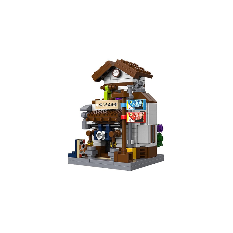 CaDA Mini japonská jídelna z kostek v měřítku 1:65
