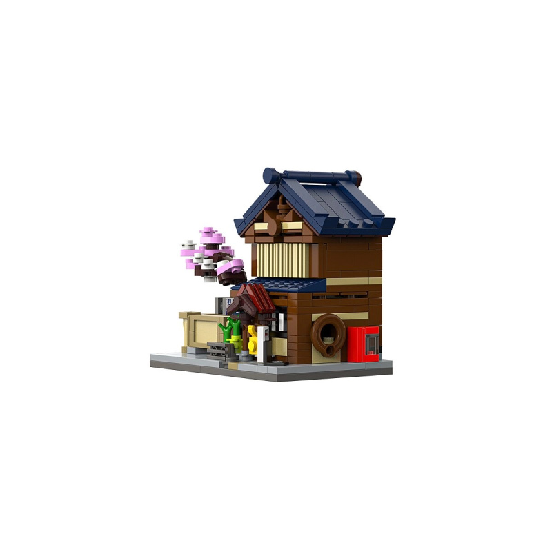 CaDA Mini japonské veřejné lázně Sento stavebnice 1:65