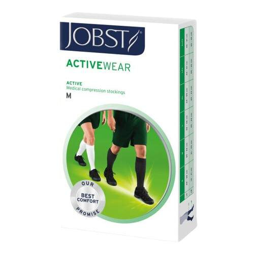 JOBST ActiveWear I.kompresní třída punčochy lýtkové se špicí velikost M bílé