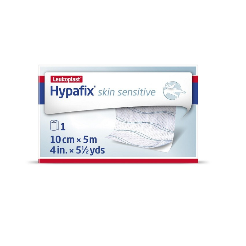 LEUKOPLAST Hypafix Skin Sensitive 10 cm x 5 m fixační krytí role 1 ks