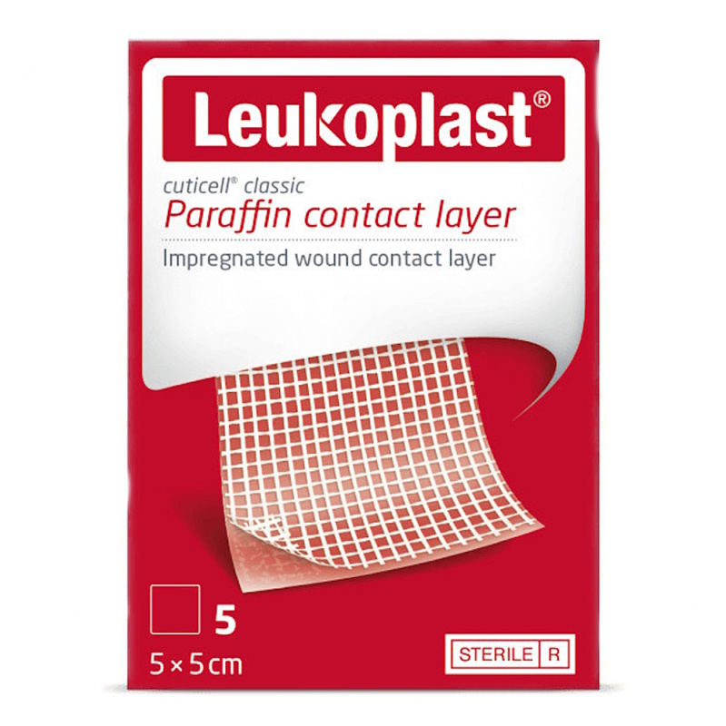 Leukoplast Cuticell classic 5 x 5 cm sterilní krytí 5 ks