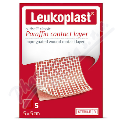 Leukoplast Cuticell classic 5 x 5 cm sterilní krytí 5 ks