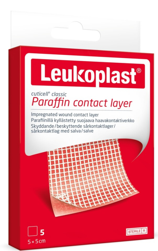 Leukoplast Cuticell classic 5 x 5 cm sterilní krytí 5 ks