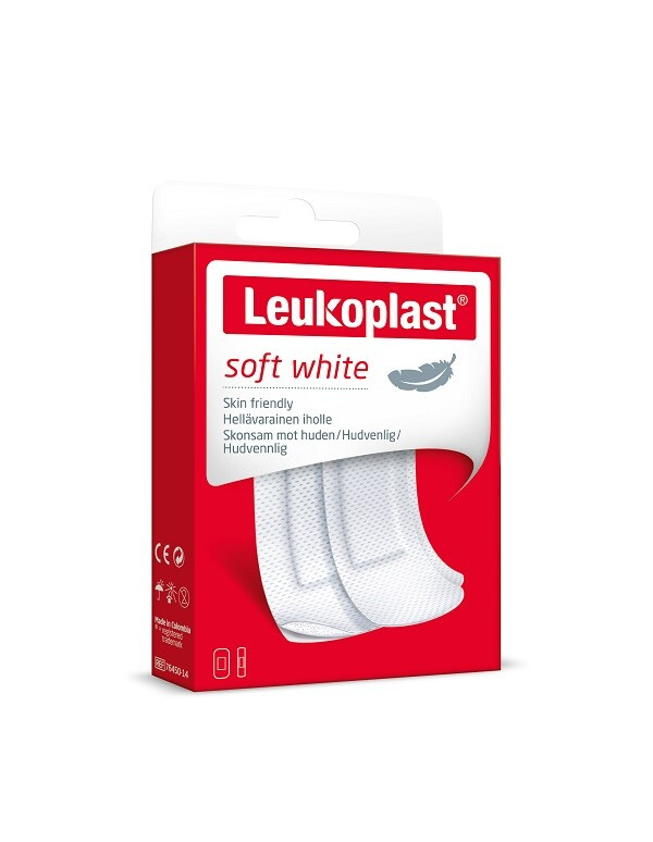 LEUKOPLAST Soft white 2 velikosti 20 kusů 7321808