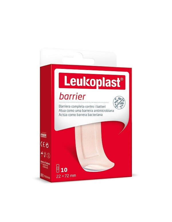 Leukoplast Barrier náplast voděodol.22x72mm 10ks