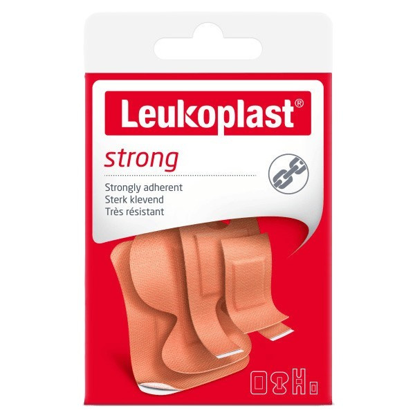 LEUKOPLAST Strong náplast pevná 4 velikost 20 kusů