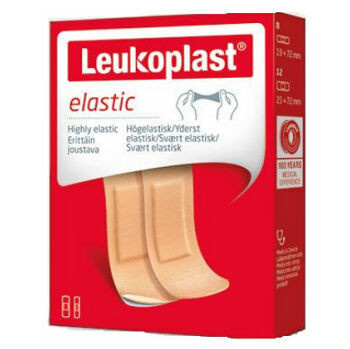 Leukoplast Elastic náplast pružná 2 vel. 20ks