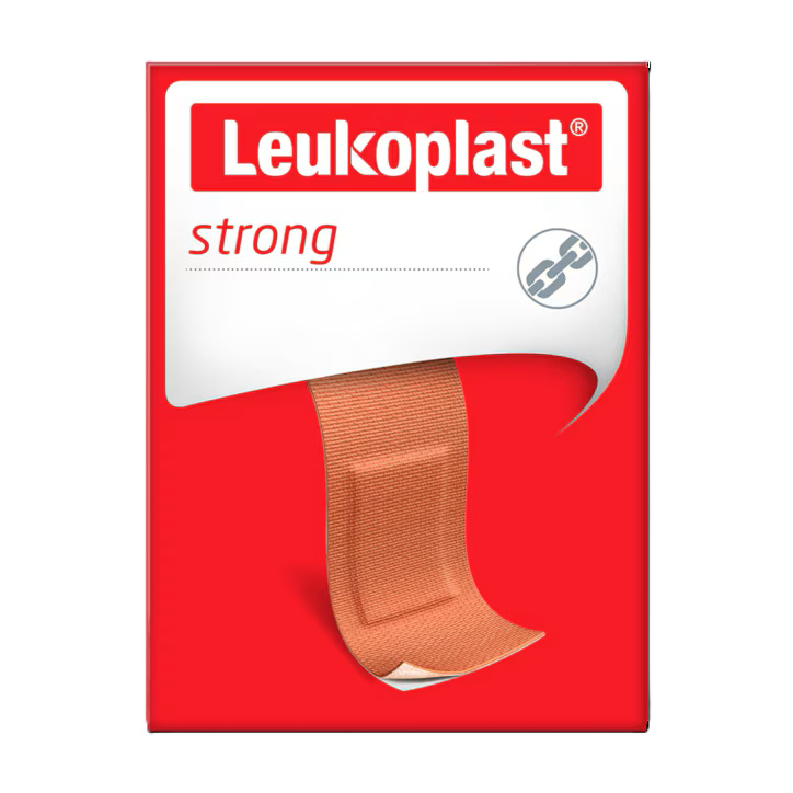 LEUKOPLAST Strong náplast pevná 19x56 cm 10 kusů