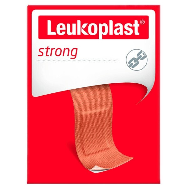 LEUKOPLAST Strong náplast pevná 19x56 cm 10 kusů