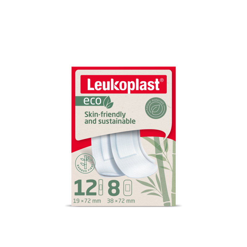 LEUKOPLAST Eco strips náplast 2 velikosti 20ks