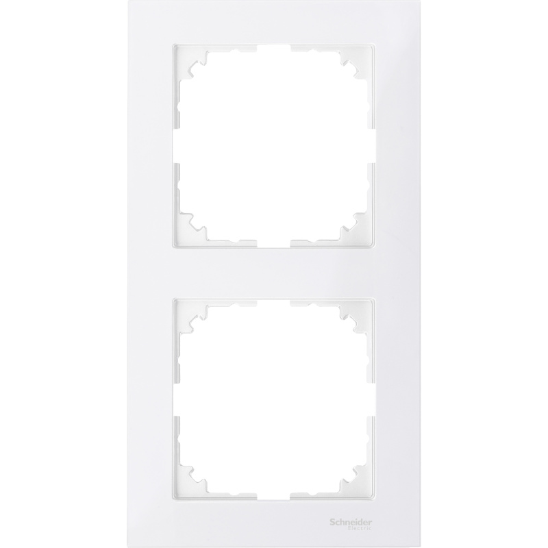 Rámeček Schneider Electric Merten M-Pure dvojnásobný polar