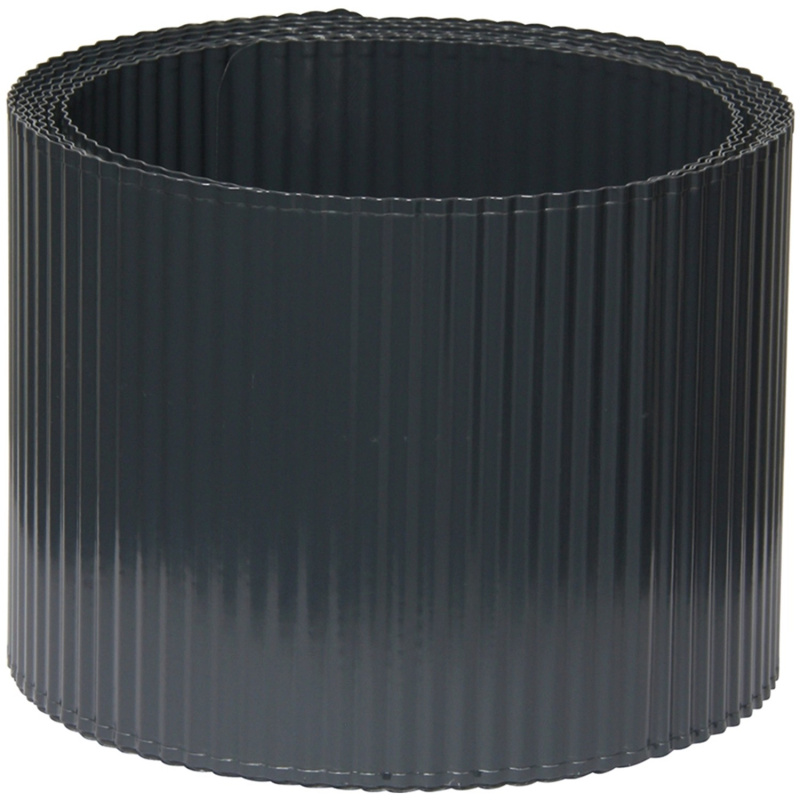 Bellissa Záhonový obrubník jemně vlnkovaný pozinkovaný antracitový 0,2x14x500cm