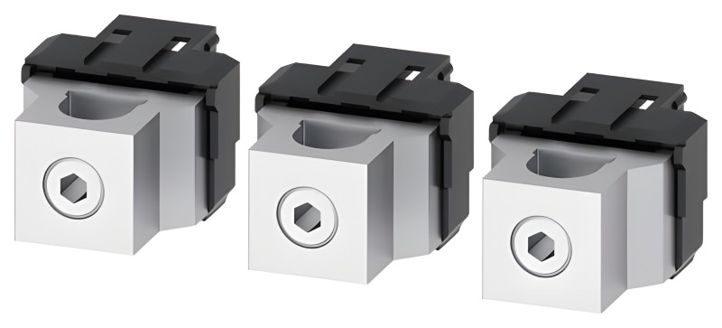 Bloková svorka 3VA9103-0JB11 3VA9103-0JB11, Cu/Al kabely 1,5 ÷ 50 mm2, 3 ks, pro 3VA20, 3VA21