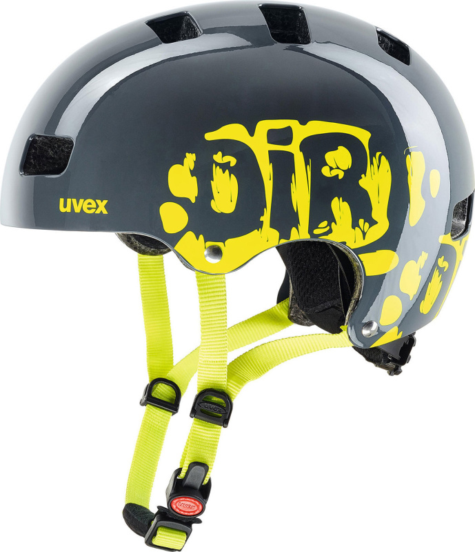 Dětská cyklistická helma UVEX Kid 3 Dirtbike černá Velikost: 51-55