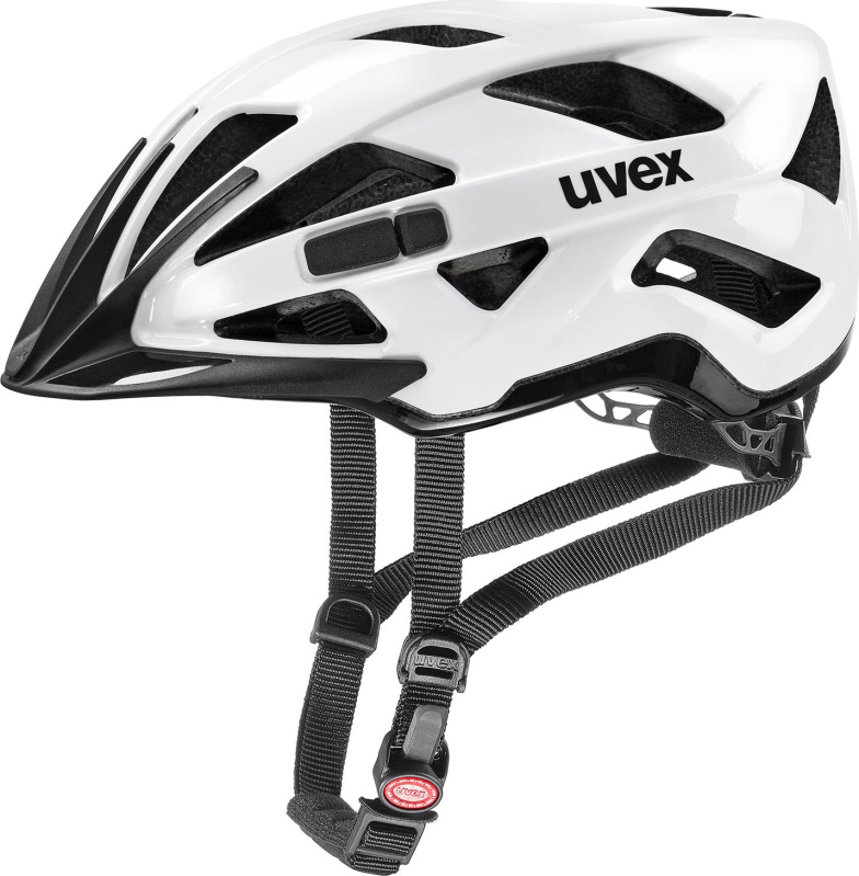Cyklistická helma UVEX Active bílá Velikost: 52-57