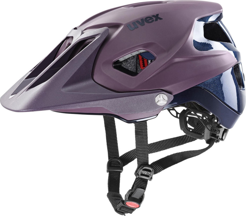 MTB helma UVEX Quatro Integrale fialová Velikost: 56-61