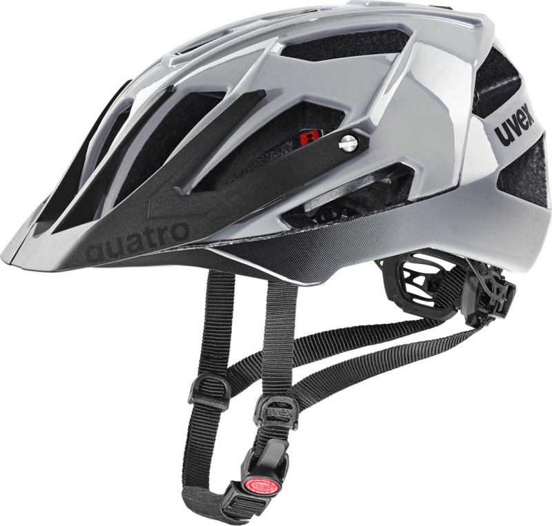 MTB helma UVEX Quatro šedá Velikost: 56-61