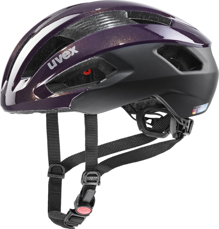 Cyklistická helma UVEX Rise CC černá Velikost: 56-60