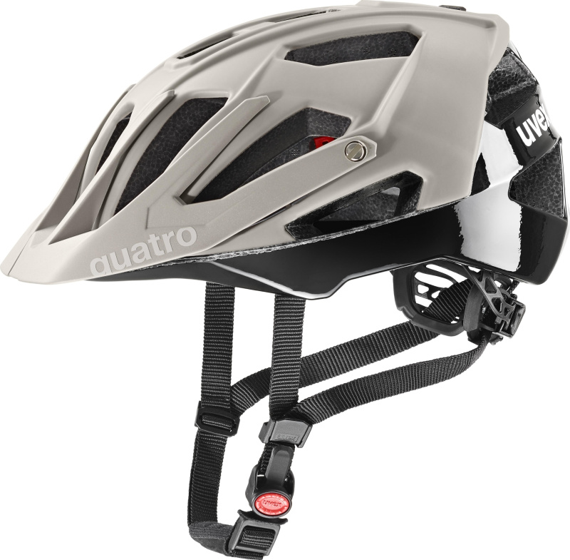 MTB helma UVEX Quatro CC béžová Velikost: 52-57