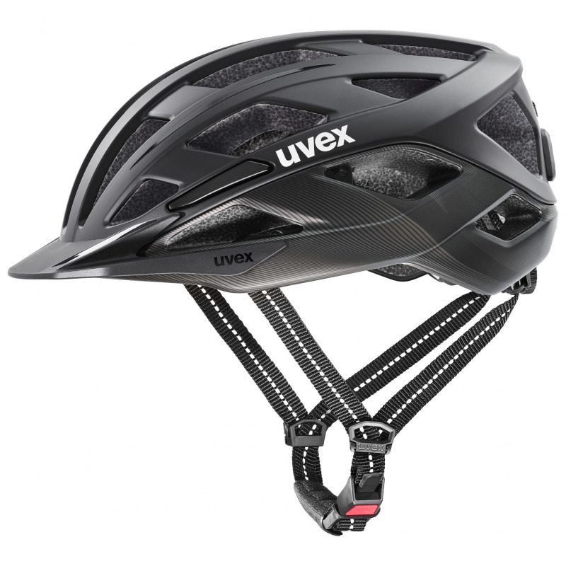 Uvex City I-Vo 2, cyklistická helma, černá