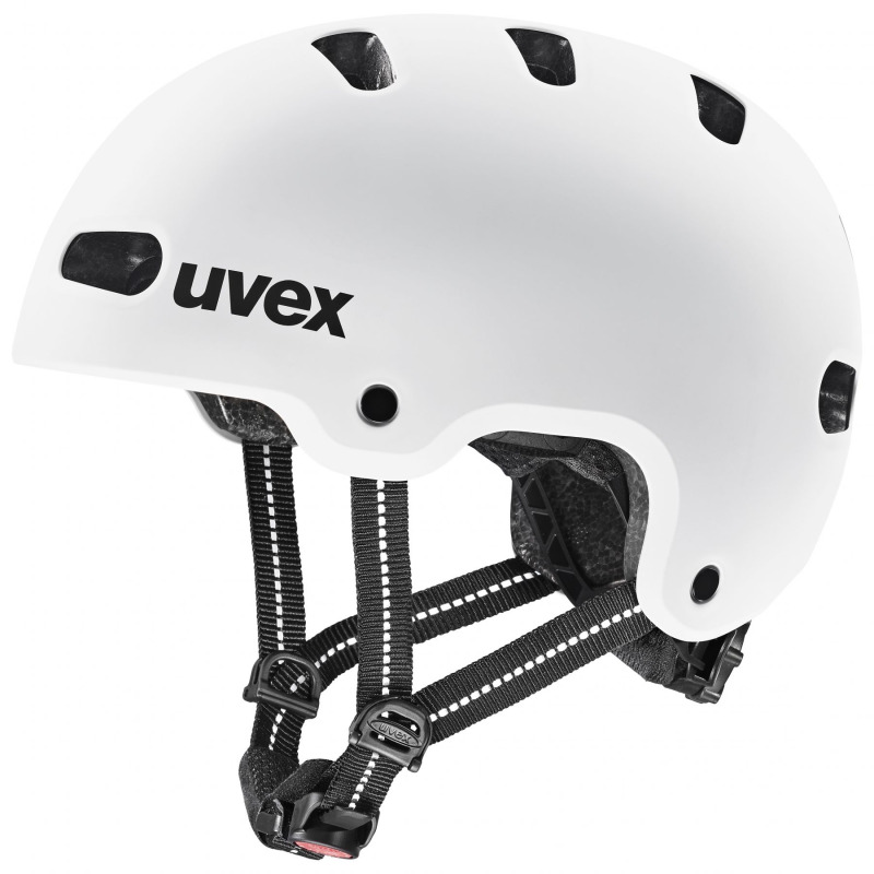 Uvex Kid 4, cyklistická helma, junior, bílá