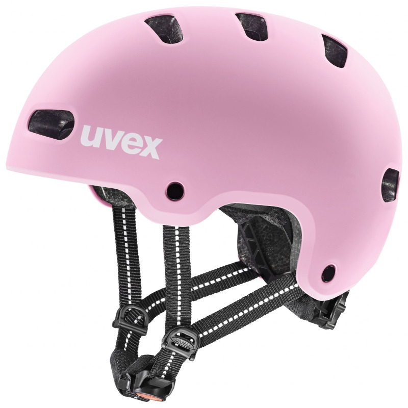 Uvex Kid 4, cyklistická helma, junior, růžová