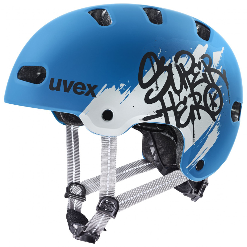 Uvex Kid 4 Style, cyklistická helma, junior, modrá