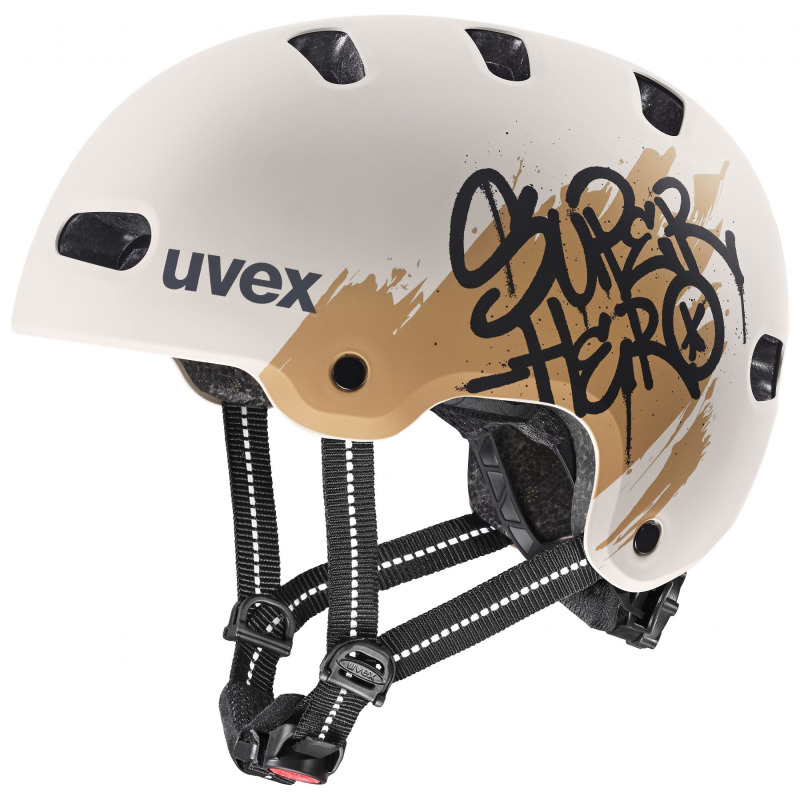 Uvex Kid 4 Style, cyklistická helma, junior, šedá