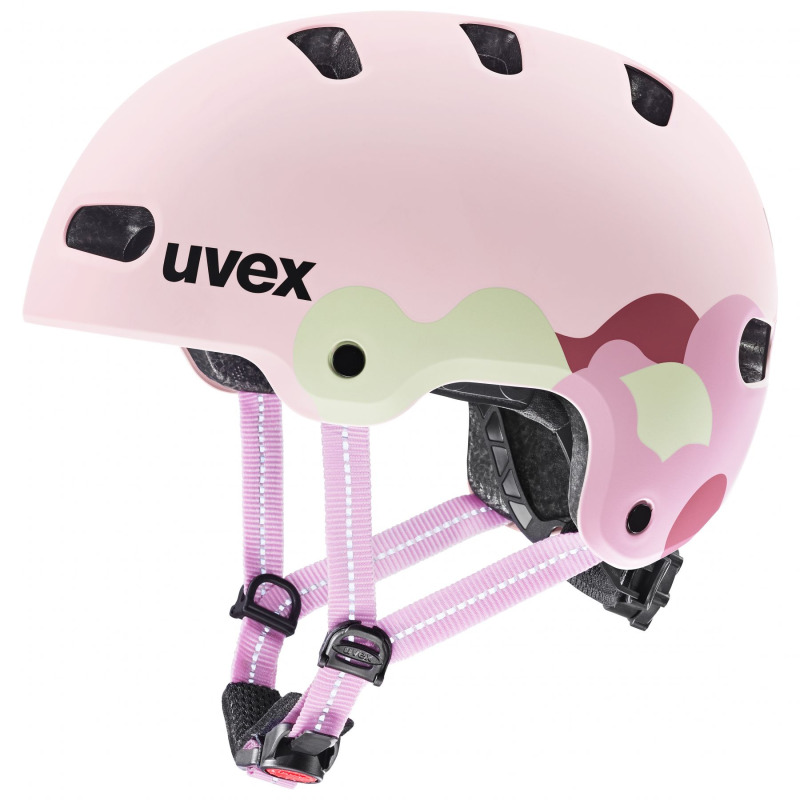 Uvex Kid 4 Style, cyklistická helma, junior, růžová