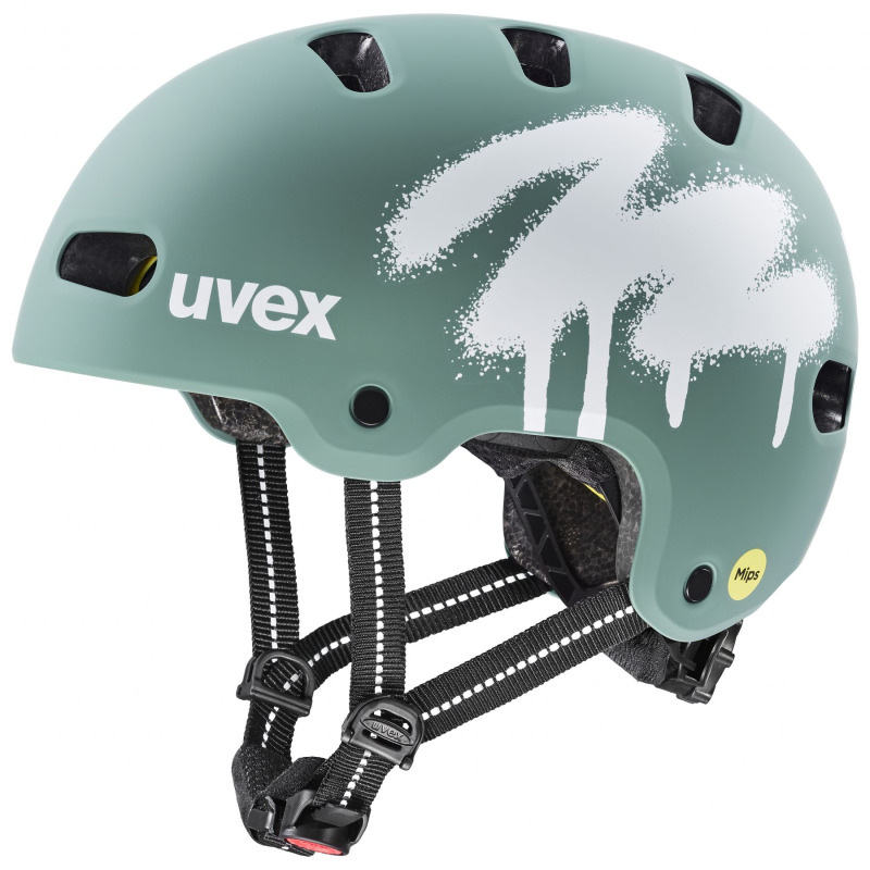 Uvex Kid 4 Style MIPS, cyklistická helma, junior, zelená