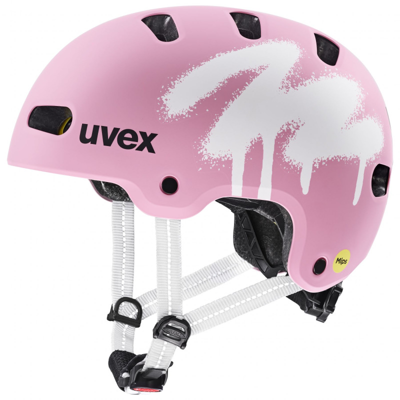 Uvex Kid 4 Style MIPS, cyklistická helma, junior, růžová