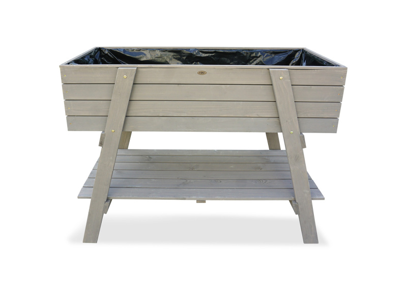 Habau Vyvýšený záhon Alina, 115 x 45 x 89,5 cm, šedá