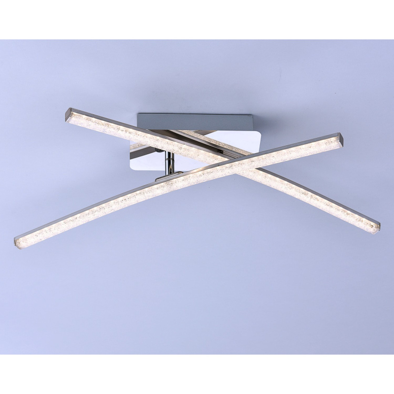 Stropní LED svítidlo Simon chrom