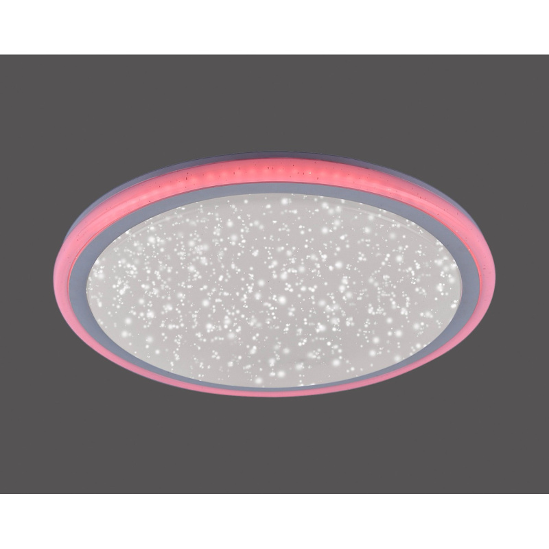 Just Light. Stropní LED svítidlo Luisa, 3000-6400K+RGB, pr. 40 cm