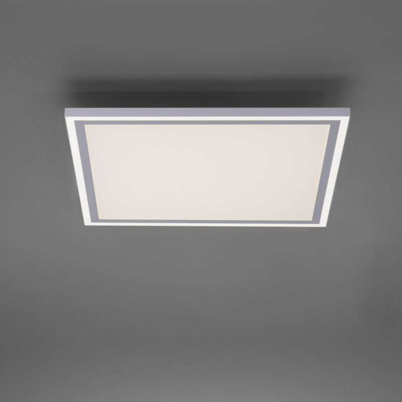 Just Light. Stropní LED svítidlo Edging, 2700-5000K, bílá, 46,4 x 46,4 cm